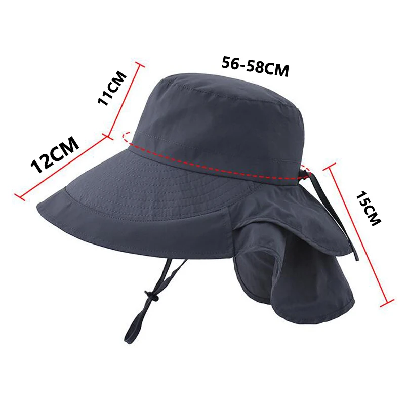 Designer Lightweight Ponytail Hole Visor Hats Summer Bucket Hats for Women Big Brim Outdoor Eye Protection Sunscreen Cap sun hats sunscreen hats bucket hats sun hat