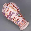 Ming Chenghua Red Dragon and Phoenix Pattern Chinese Vases Antique Unearthed Craft Porcelain Retro Gift Chinese Vases for Plants 4