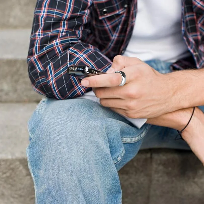 Fitness Tracker Smart Ring for Health Monitoring