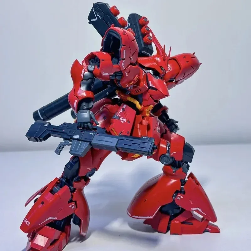 RG 1/144 SAZAB RG5503 V Nu R32 Mech Assembly Model Kit Action Figures Desktop Ornament Doll Boy Puzzle Toys Gift_voghion.com