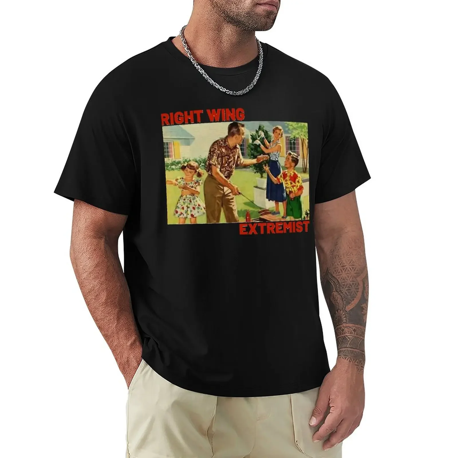 

Right Wing Extremist Active T-Shirt vintage animal prinfor boys sweat mens graphic t-shirts pack