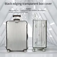 Suitcase protective cover, transparent dust-proof cover, suitcase protective cover 2