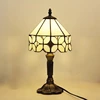 E27 Retro Baroque LED Table Lamps Mediterranean Vintage Stained Glass Bedroom Reading Cafe Bar Decor Desk Lights With EU/US Plug 5