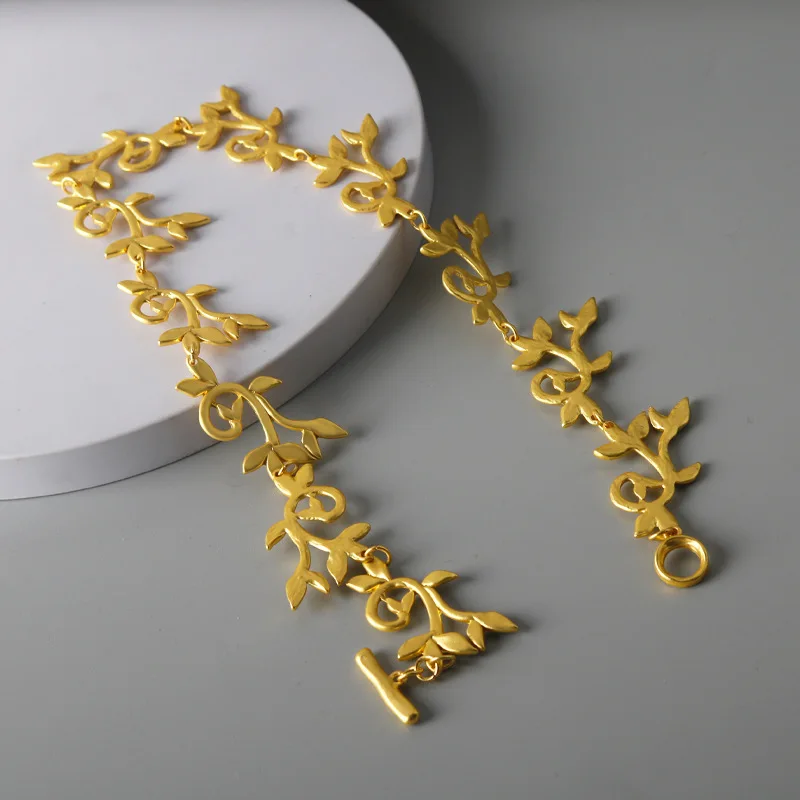 Babylonian iris necklace,leaf and leaf collarbone chain,fashion gift,girl party accessories,birthday gift,jewelry accessories