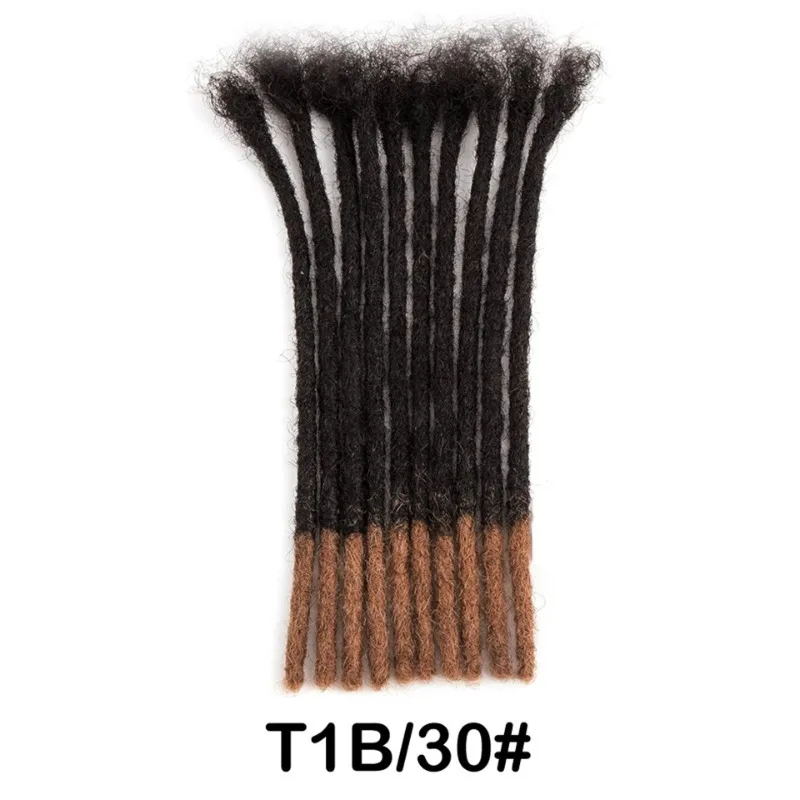 0.6cm locks Extensions Handmade Dreadlocks Human Hair Afro Dreadlocks Extensions Brazilian Real Human Hair For Women/Men 5