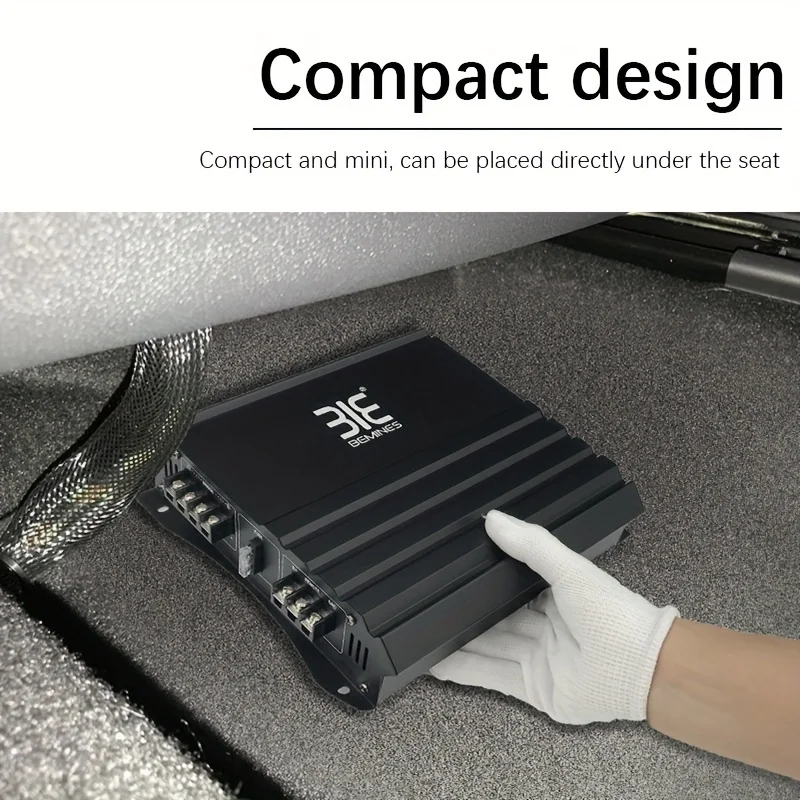 Audio Amplifier 12V1500W Multichannel Car Audio Amplifier GZ-26 2Channel Automotive Sound Amplifier Class AB Car Digit Power Amp