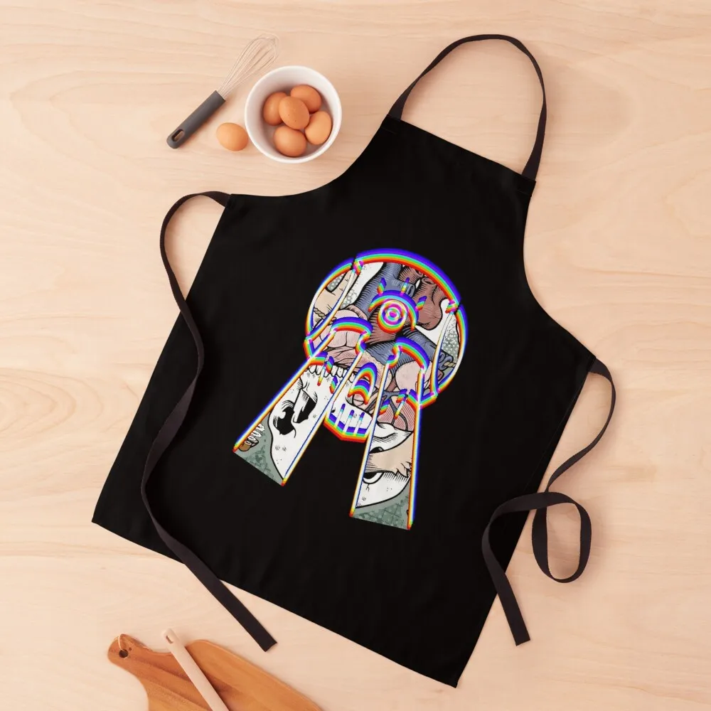 

None Shall Pass - Logo Apron Hairdresser Apron Bib For Kitchen