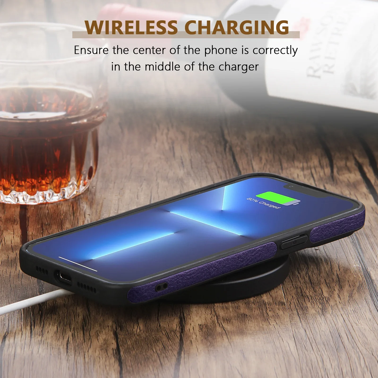 Ultra Thin Slim Business Leather Shockproof Phone Case