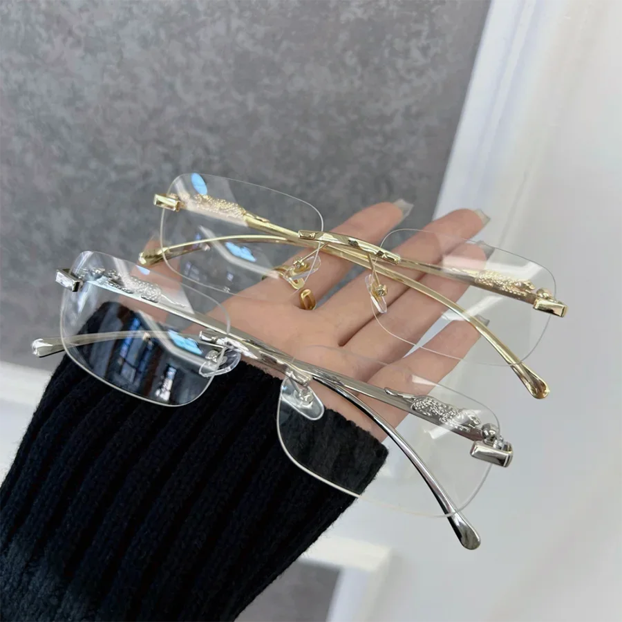 Vintage Square Glasses Women Men Rectangle Retro Eyeglasses Frame Male Clear Lens Unisex Outdoor Transparent Lens Gafas