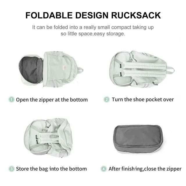 Gym Backpack for Women with Shoes Compartment, Large Women Travel Backpack Waterproof, Sport Swimming Yoga Athletic Backpack 5