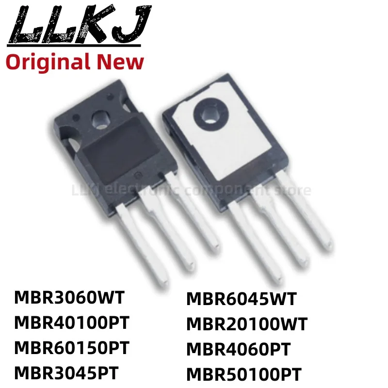 

1 шт. MBR3060WT MBR40100PT MBR60150PT MBR3045PT MBR6045WT MBR20100WT MBR4060PT MBR50100PT TO247 MOS FET TO-247