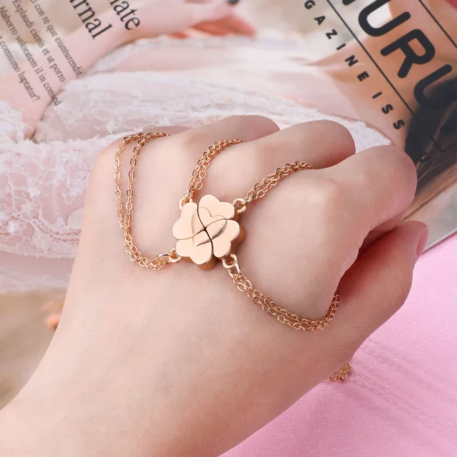 Gold Bff Necklaces Three Best Friend Necklaces Sales