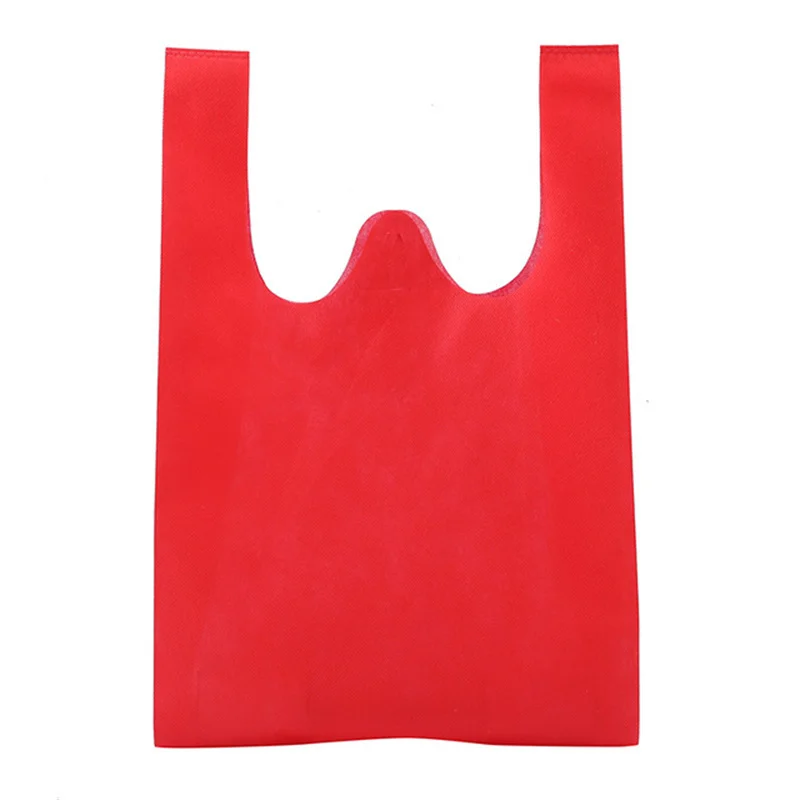 20 parça sepet alışveriş çantası özel baskılı Logo hediye olmayan dokuma kumaş çanta öğeleri işletmeler özelleştirilebilir LOGO yeniden kullanılabilir poşet