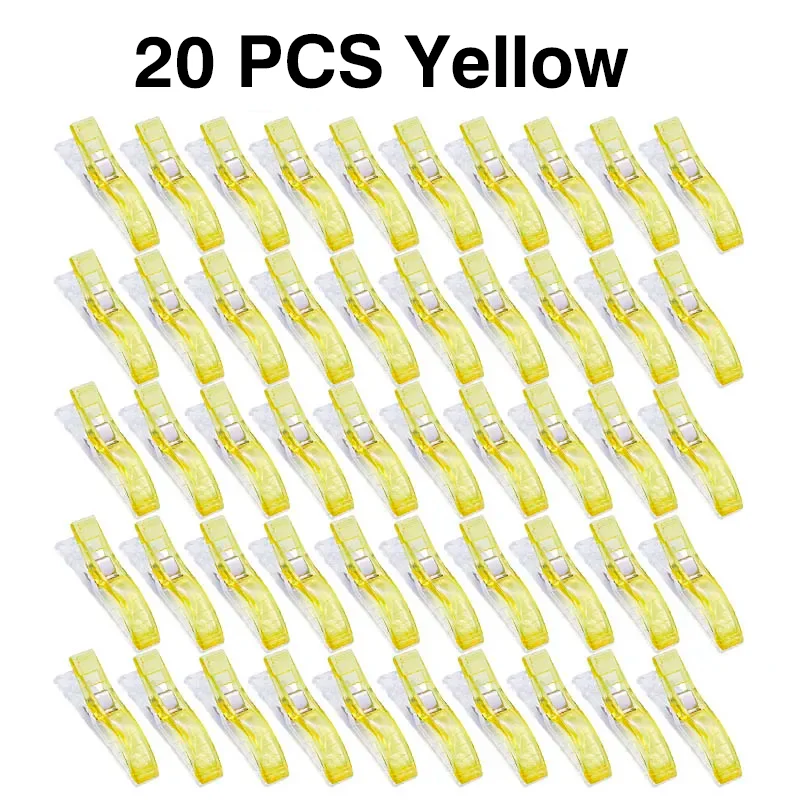 20Pcs Big Yellow