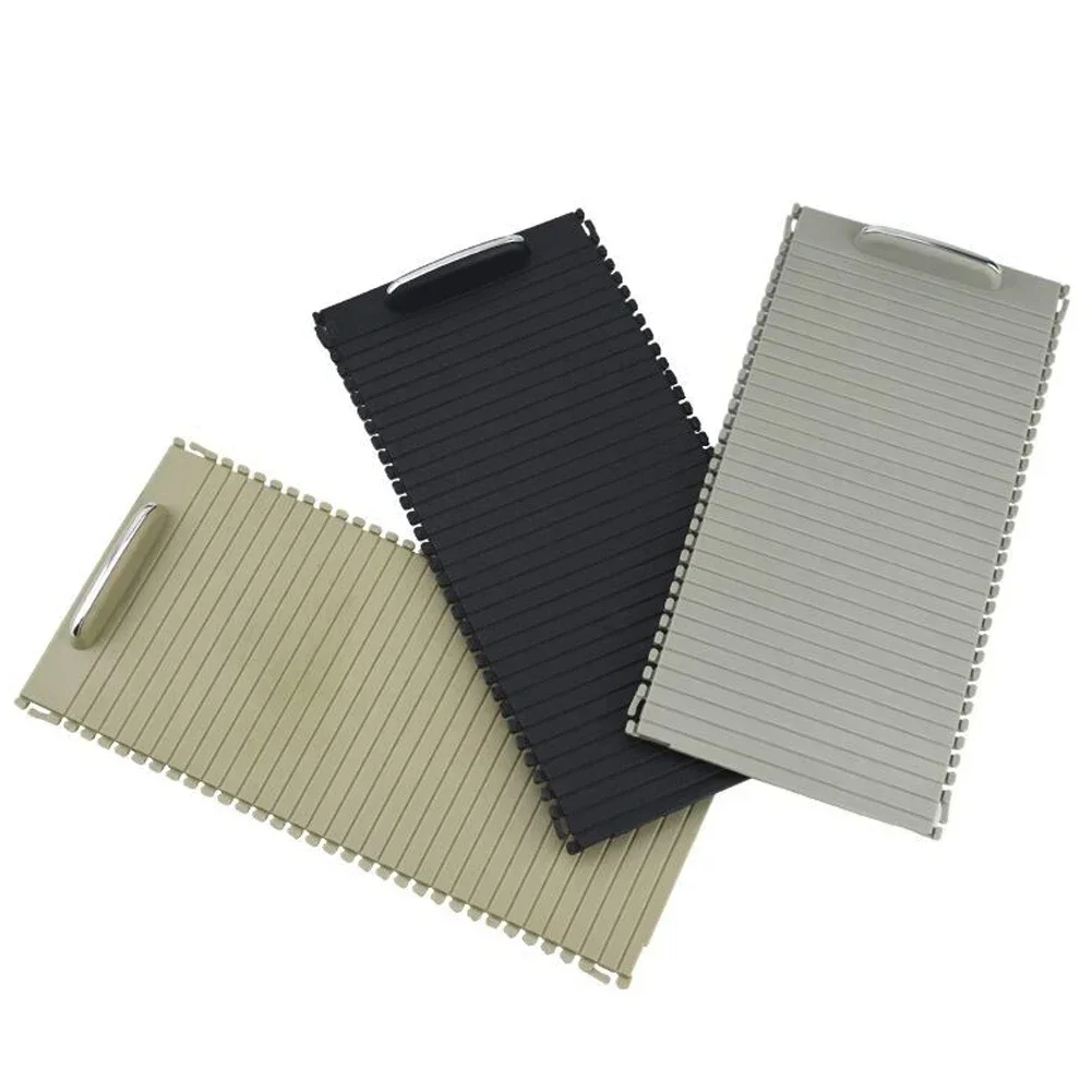 For Mercedes Benz C-Calss W204 S204 E-Class W212 W207 Car Center Console Cover Slide Roller Blind Cover Cup Holder Inner Indoor
