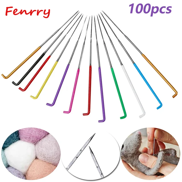 Needle Felting Wool Accessories  Felting Wool Starters Package - 24 Color  Needle - Aliexpress