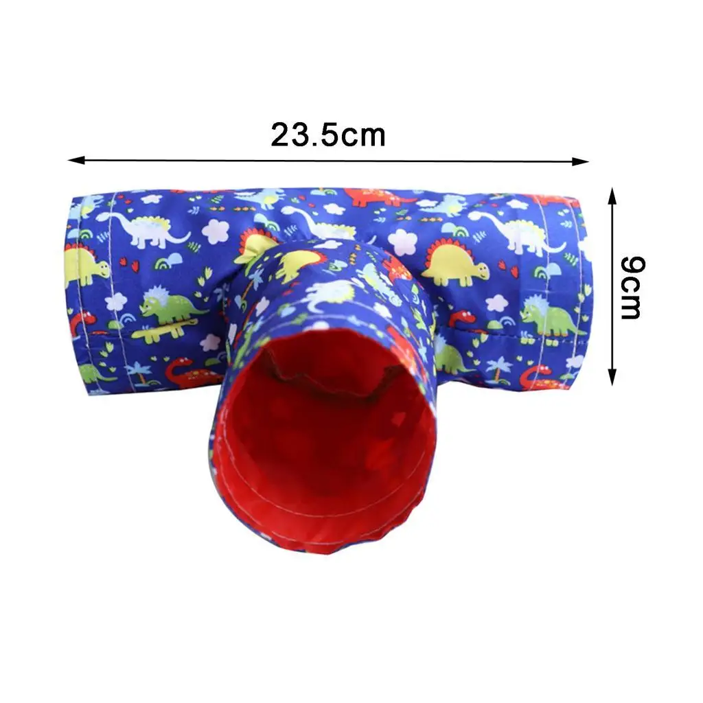 Hamster Cage Tunnel Small Guinea Pig Hamster Toy Tubes Tunnels Hideout Channel Chinchillas