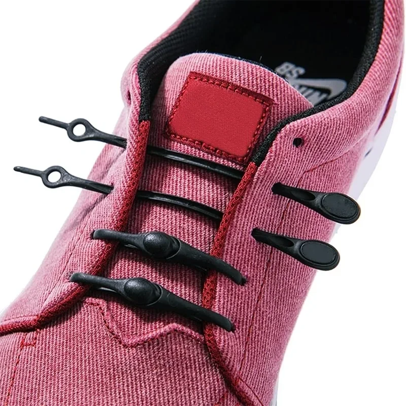 Waterproof Elastic No-Tie Silicone Shoelaces