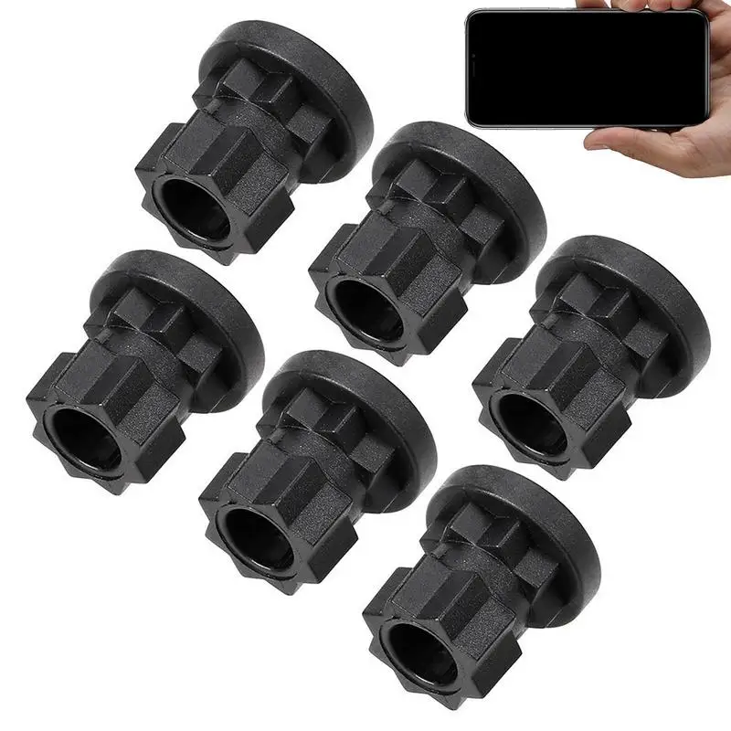 

Track Adapter Kayak Camera Adapter Navigation Bracket 6pcs Sturdy Multifunctional Stable Navigation Track Mount Base For