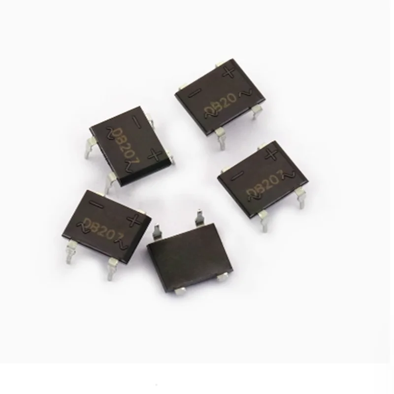 20PCS DB207 Bridge Rectifier DIP4 1000V 2A DB207S Diode Rectifiers