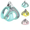 Cats Dog Accessories Small Dog Collar Safety Vest Pet Chest Rope Dogs Cover Breathable Adjustable Harnesses Supplies Products
