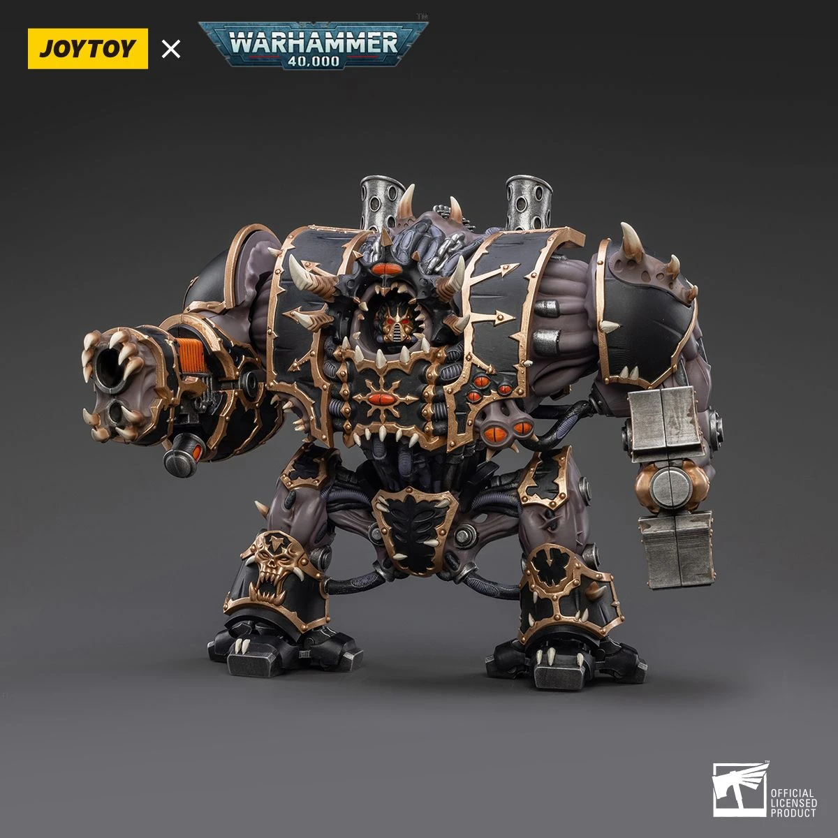 Joytoy jt 2504ウォーハンマー40 18k黒軍団helbrute