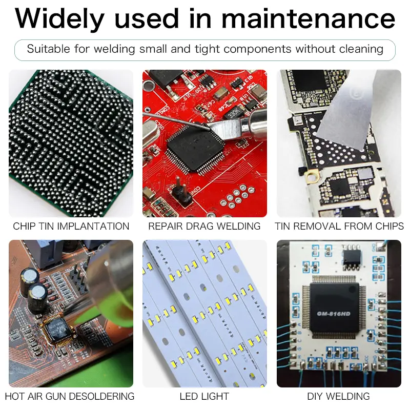 Olk SMD Flux Pcb Repair Soldering Flux No-Clean Solder Paste Welding Advanced Oil Flux For Welding Grease 10cc Soldering Repair - Image 3