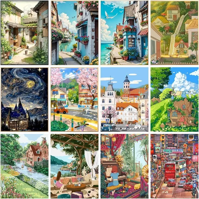 Captivating Paint The Town By Numbers Moment Collection Captivating Paint The Town By Numbers Moment Collection