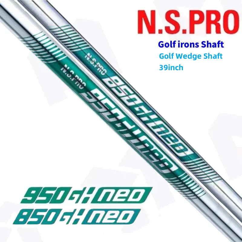 

Новый клиновый вал для гольфа или вал для утюга N.S.PRO 850/950GH NEO 39 дюймов S/R, гибкий стальной стержень, диаметр вала 0,370, принадлежности для гольфа