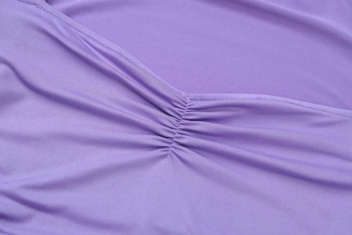 2025 Elegant Long Sleeve Party Dresses Sexy High Waist Slim Fit Women's Evening Dress Fashion Solid Color Pleated Long Dresses