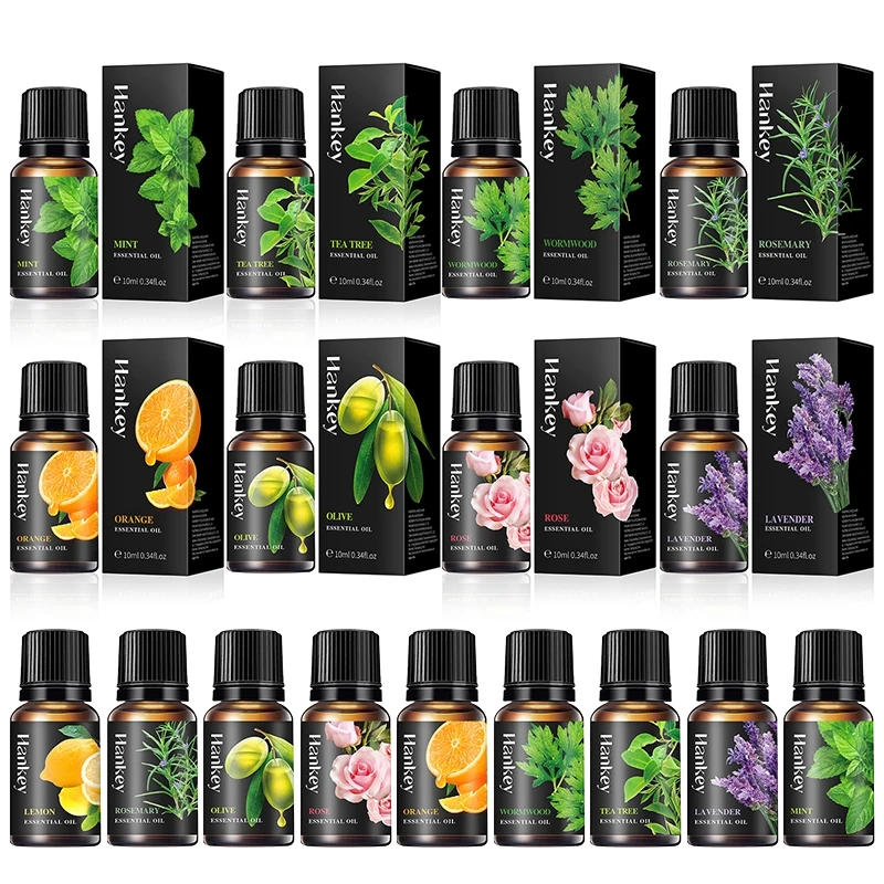 10ML Essential Oils DIY Scented Candle Soap Essence Fragrance Oil Perfume Refill Aroma Diffuser Natural Plant Essential Oil