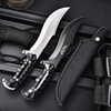 Outdoor Camping Style Portable Knife, Outdoor Straight Knife, Outdoor Knife, High Hardness Stainless Steel Camping Style Knife 4