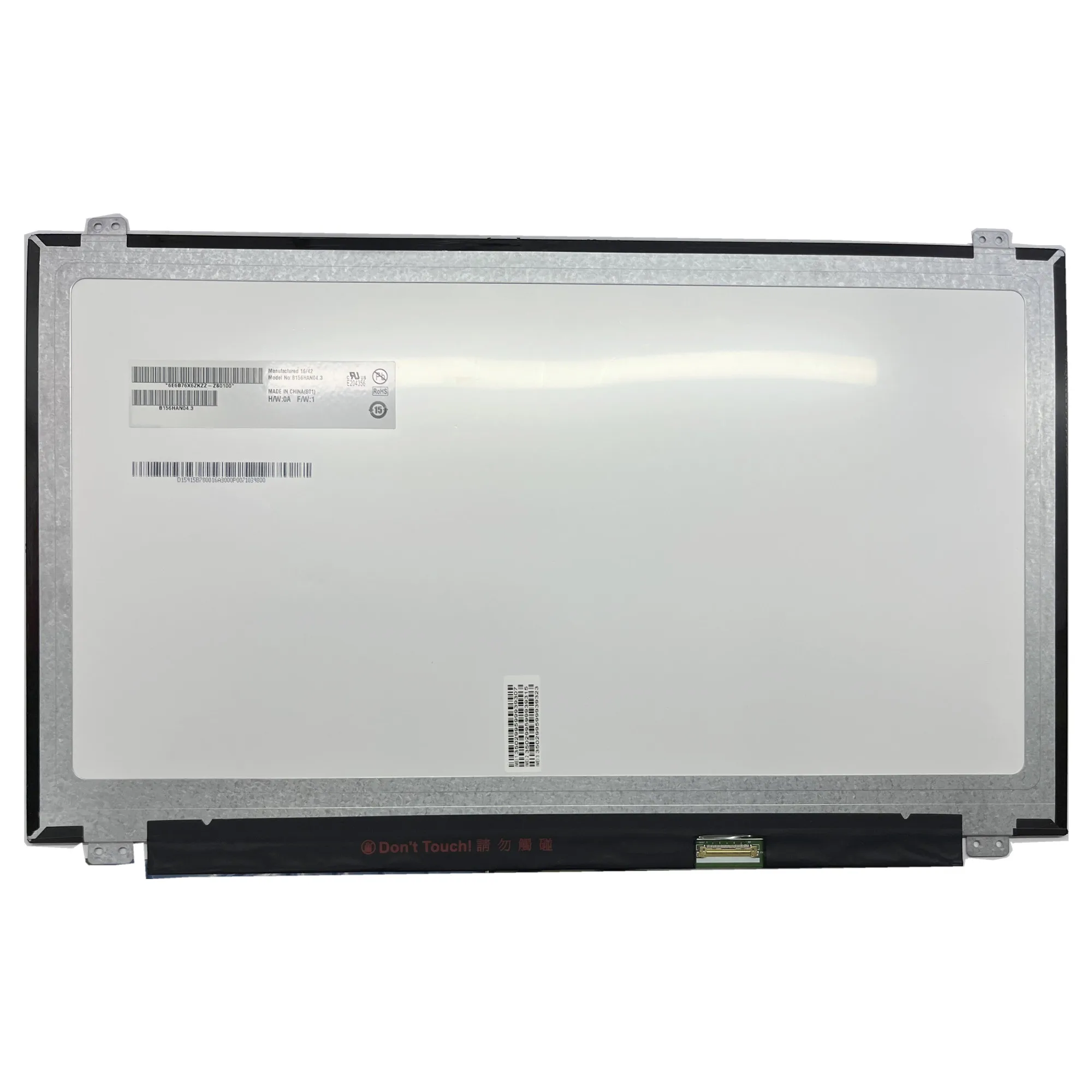 

B156HAN04.3 15,6 ''120 Гц, ЖК-экран для ноутбука IPS 1920*1080 EDP, 30 контактов, замена панели экрана монитора