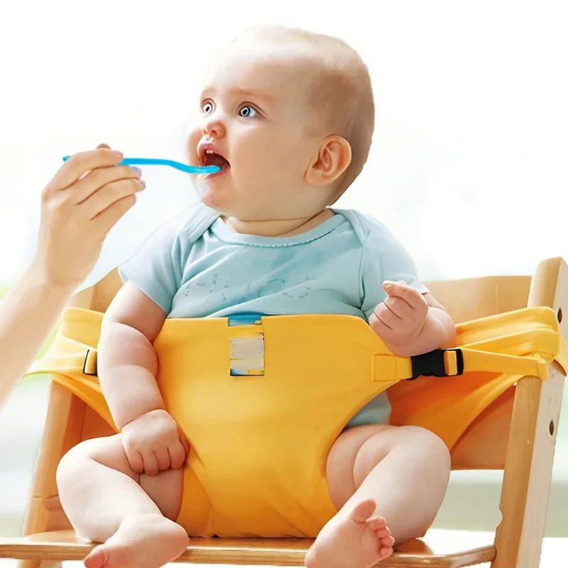 Baby Meal Strap Portable Child Seat Harness Baby Meal Strap Prevent from Falling Foldable Portable Storage