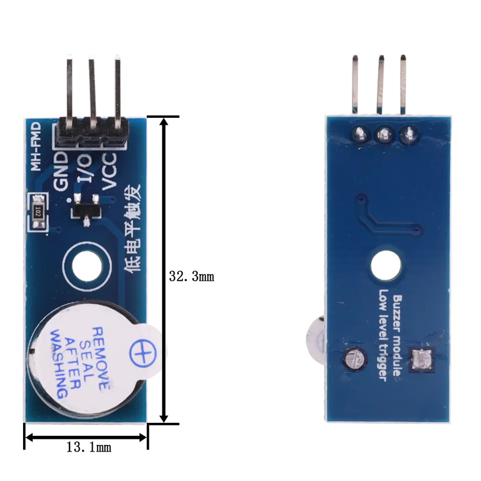 High Quality Active/ Passive Buzzer Module DC 3.3-5V For Arduino Smart Car DIY Kit Low Level Trigger Control Board Sound Sensor image 5