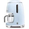 50's Retro Style Aesthetic Drip Coffee Machine with 10 Cup Glass Carafe, Auto Start Feature, Keep Warm Plate 3