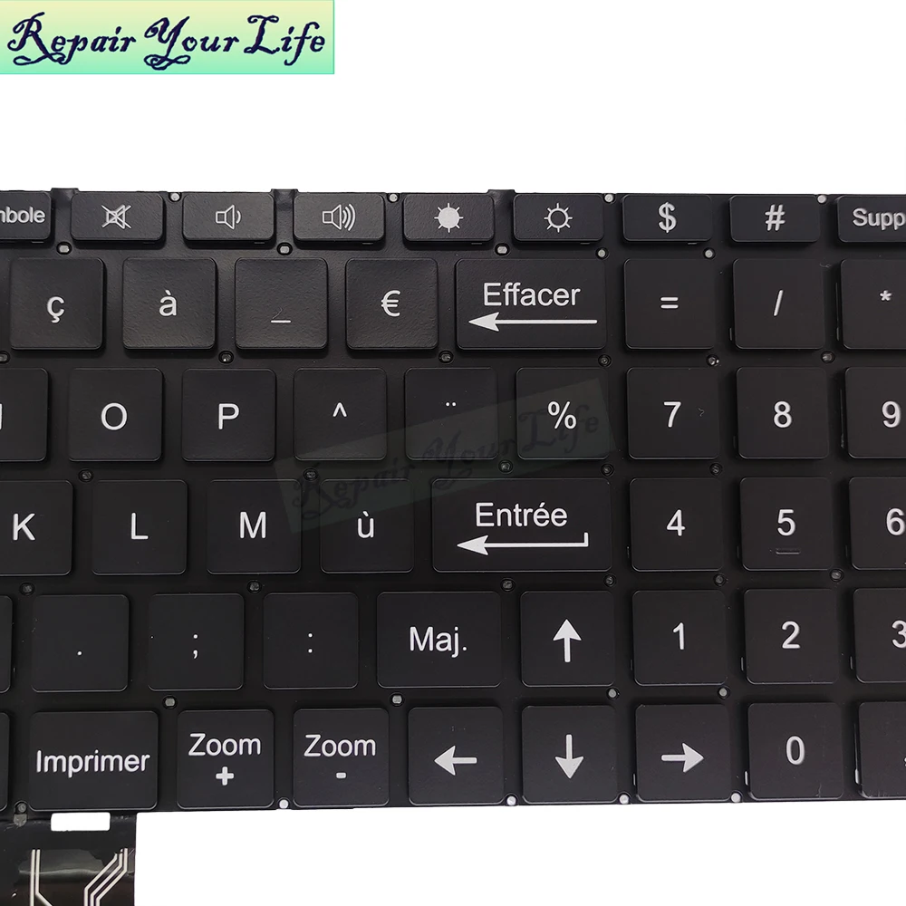 Teclado para Teclast F15s Bmax X15 us Francês Francês Brasil Brasil Inglês Brasileiro Pt-br Layout - Imagem 6