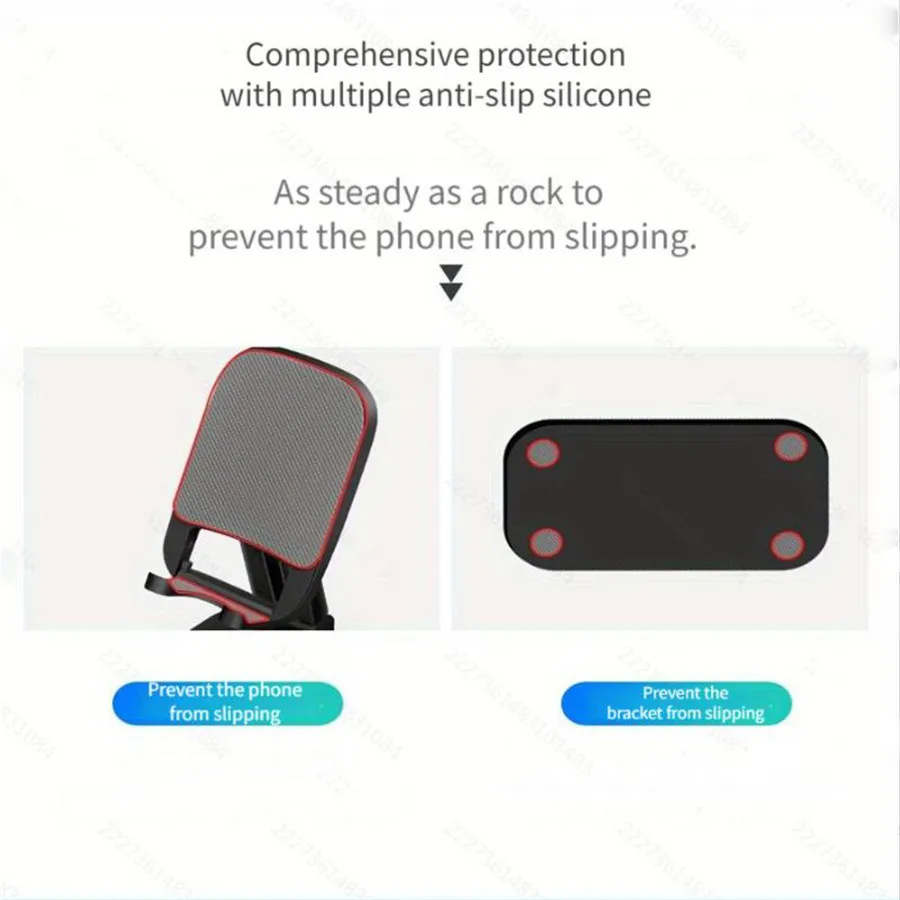 New stand mobile phone desktop folding mobile phone stand tablet PC universal watch TV live portable stand