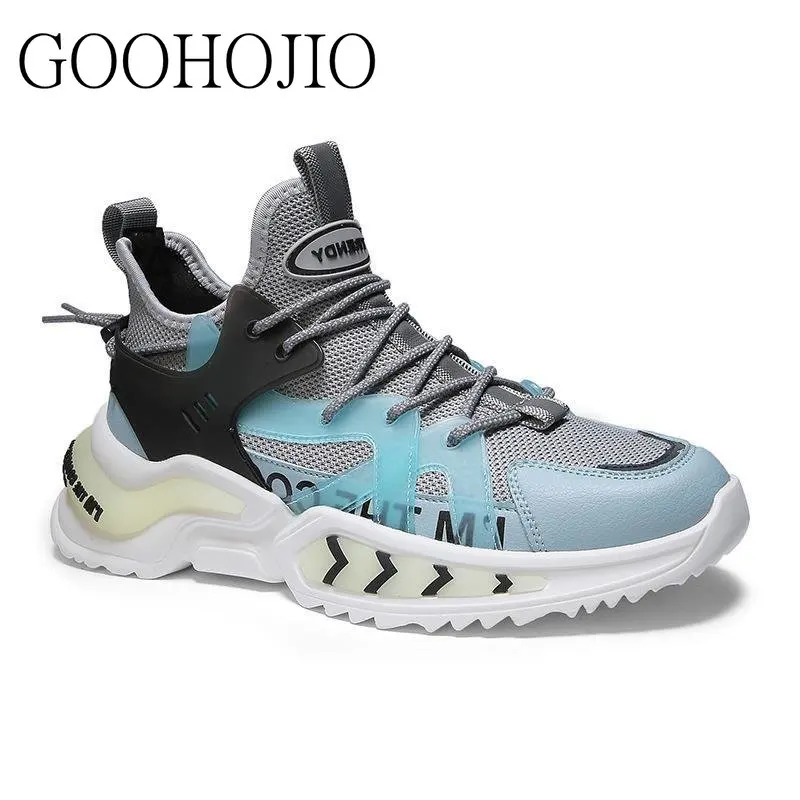 

Сетчатые мужские повседневные туфли, мужские кроссовки для бега на открытом воздухе, треккинга, дышащая обувь на шнуровке, Мужская Удобная мягкая и износостойкая обувь