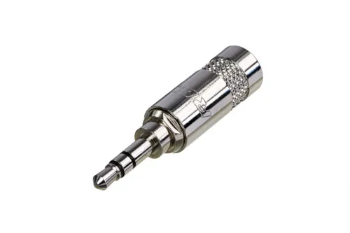 NEUTRIK/REAN NYS231 NYS231L NYS231BG NYS231LBG Stereo 3 pole 3.5 mm plug, crimp strain relief