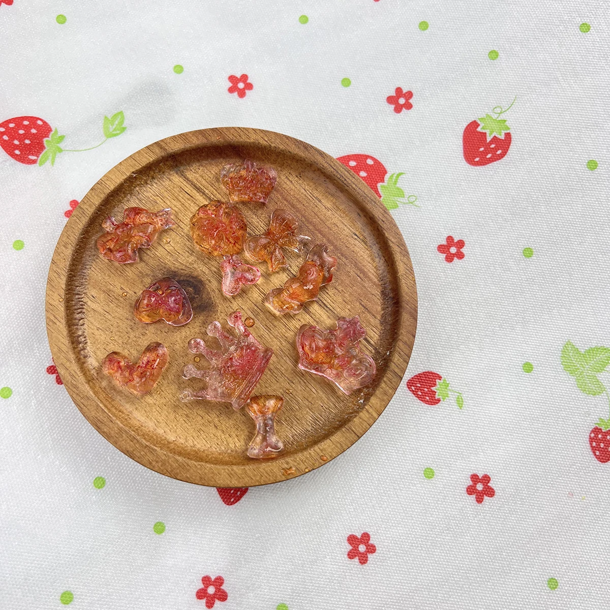 1PC Flip Sugar Cake Chocolate Mold Crown Princess Crown Bow Heart Shape Silicone Mold