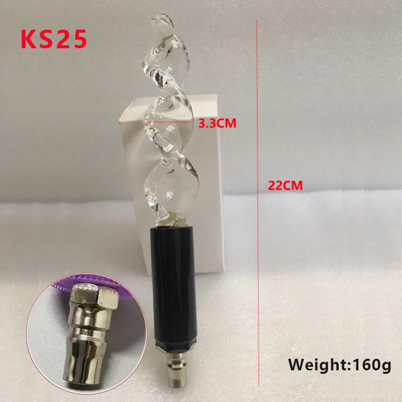 Glass Anal Dildos with Vac-u-Lock Interface Sex Machine Accessories Anus Plug Sex Toys for Women and Men