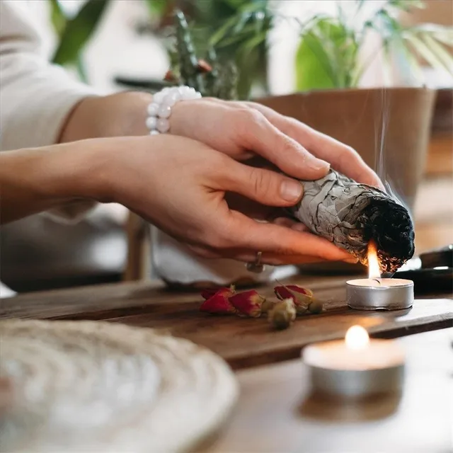 A Felső Természetes Fehér Zsálya Füstölő Botok Aromaterápia Dekompresszió Mély Alvás Tisztító Gyógyító Meditáció Házi Illata - Image 2