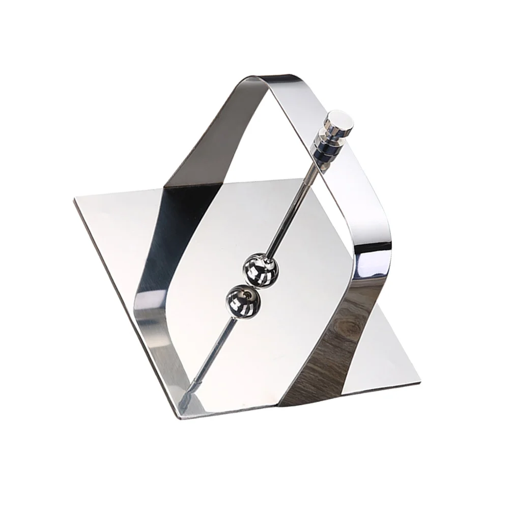 

Stainless Steel Napkin Holder Countertop Napkin Holder Paper Towel Holder Decorative Tissue Holder Stand (Style A) - 13.5x13.5cm