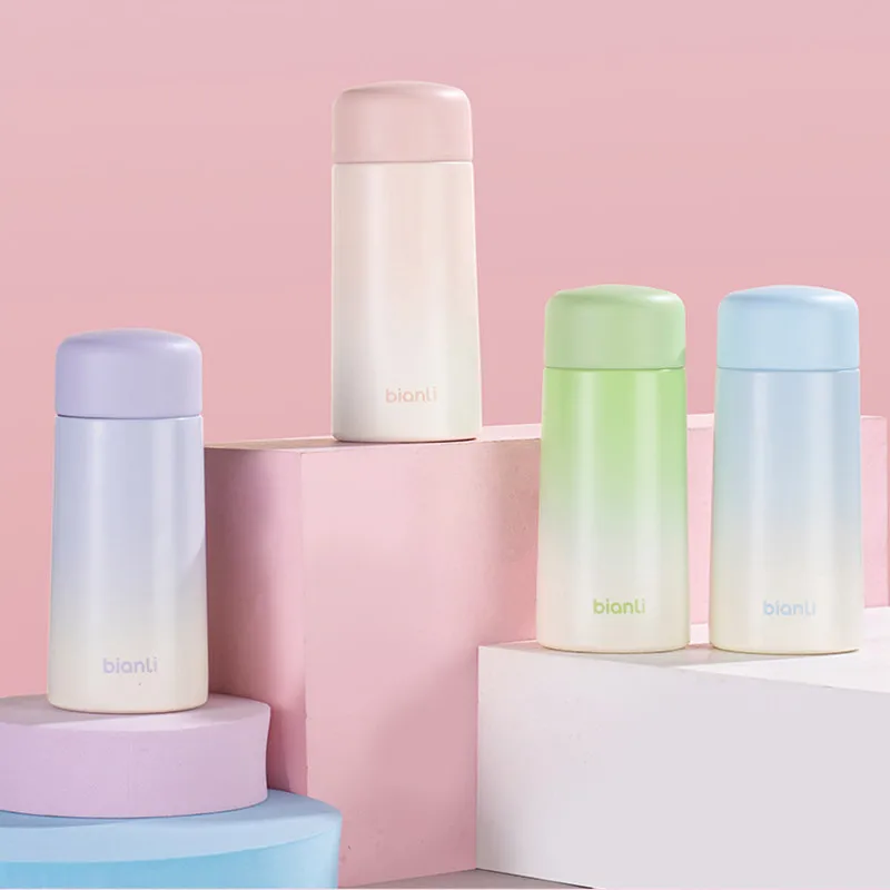 Stainless Steel Cup Stainless Steel Thermos Cup Stainless Steel Thermal Container Student Mini Pocket Cup 304 Stainless Steel Girls High Value Thermos Cup 316 Food Grade Liner