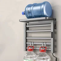 ราวแขวนผ้าเช็ดตัวไฟฟ้าในห้องน้ำ 100 วัตต์ พร้อมระบบควบคุมอุณหภูมิและเวลา  ราวแขวนผ้าเช็ดตัวไฟฟ้ากันน้ำ 4