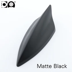 Universal 5D Shark Fin Antenna - Enhanced Signal with Piano Paint Finish (Matte Black)