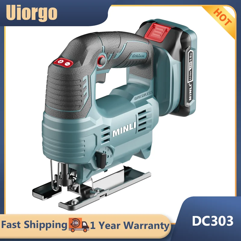 Brushless Jigsaw Wireless Cutting Electric Jig Saw Blade 18v Battery