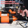 Dry Blow Cleaning Tool Tornado Air Blow Car Wash Gun Car Air Blow Tool with Nozzles Professional Car Interior Cleaning Tools 6