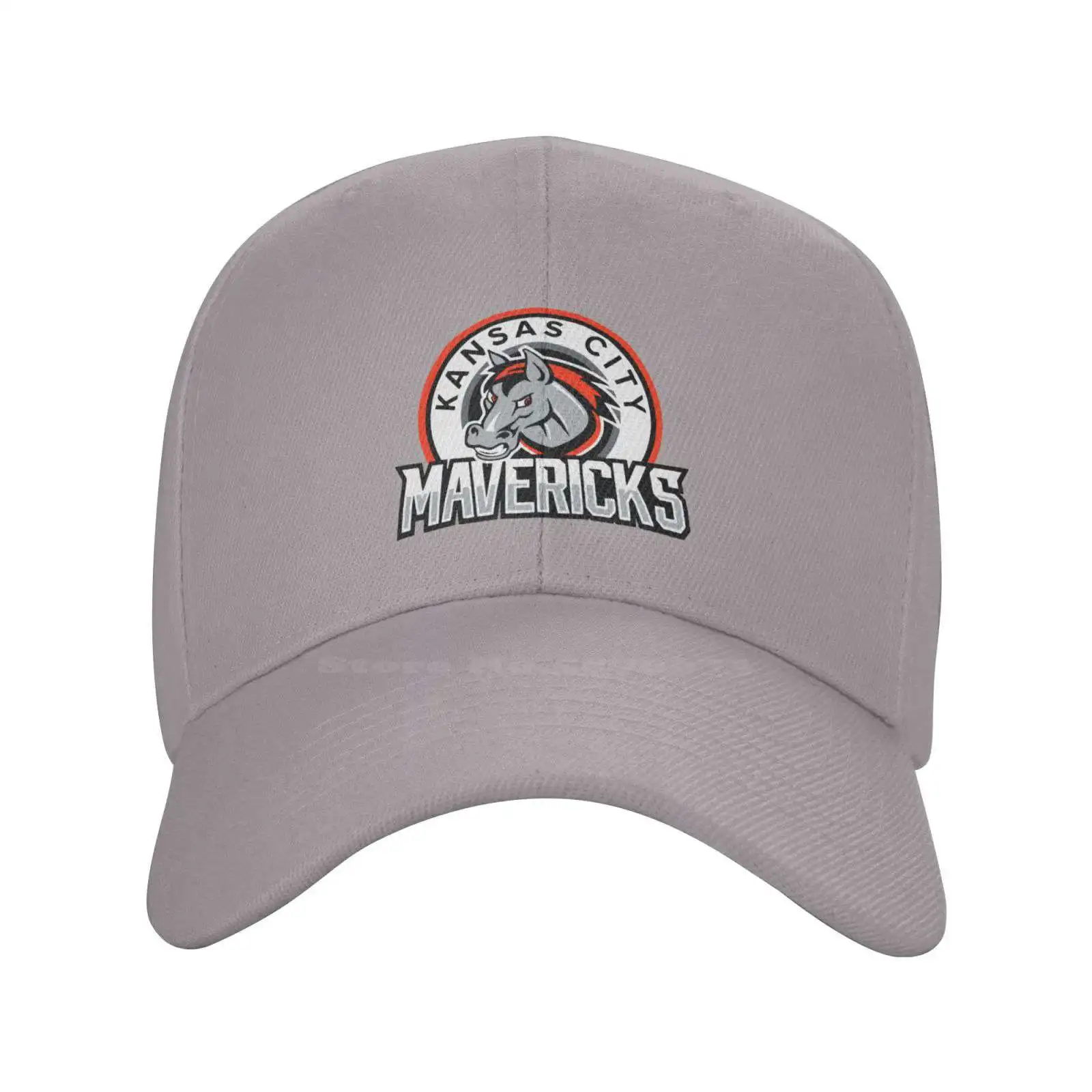 Kansas City Mavericks Logo Fashion Quality Denim Cap Berretto Lavorato A Maglia Berretto Da Baseball
